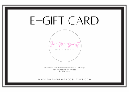 Face Me Beauty Electronic Gift Card